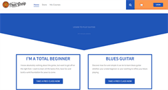 Desktop Screenshot of learnguitarcafe.com